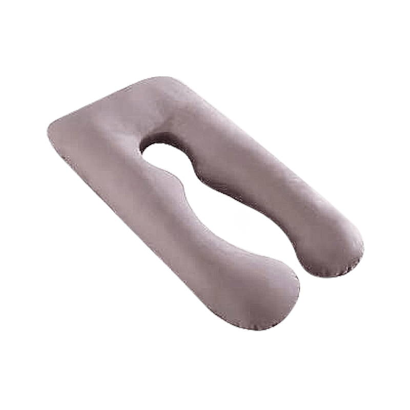 Bantal Bersalin Merentasi Sempadan Bantal Kehamilan berbentuk U yang boleh ditanggalkan dan boleh dibasuh