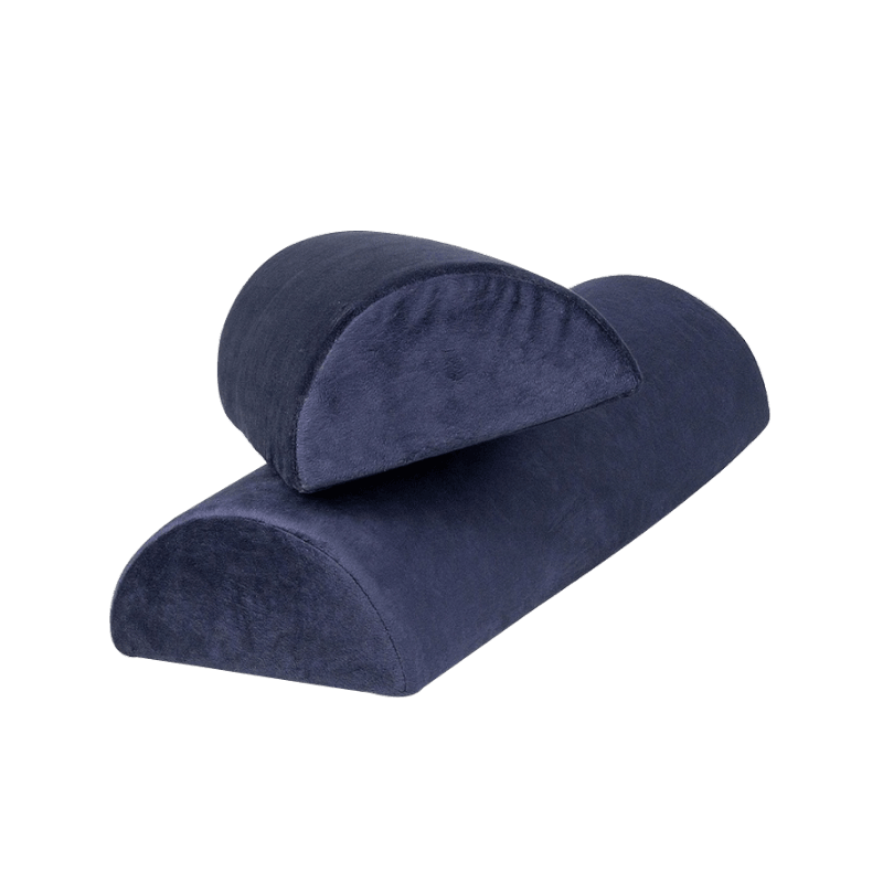 Bantal Pijakan Kaki Separuh Silinder Ortopedik Ortopedik Bantal Kaki Kapal Terbang Sokongan Kaki Pejabat Memori Bantal Bantal Bawah Kusyen Meja