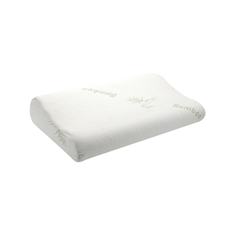 Amazon Hot Sale bantal sokongan leher keselesaan ortopedik hypoallergenic sihat Bantal busa memori buluh Anti-Dengkur