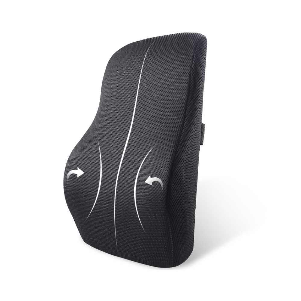 Kusyen Rentas Sempadan Kusyen Tempat Duduk Kereta Lumbar Baharu Amazon Busa Memori Lumbar Tempat Duduk Pejabat Kusyen Lumbar