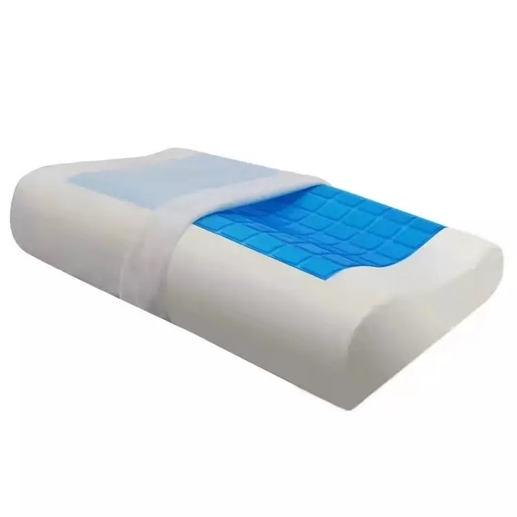 Hot Sale Kilang Selesa Katil Bantal Penyejuk Gel Infused Bantal Visco Bantal